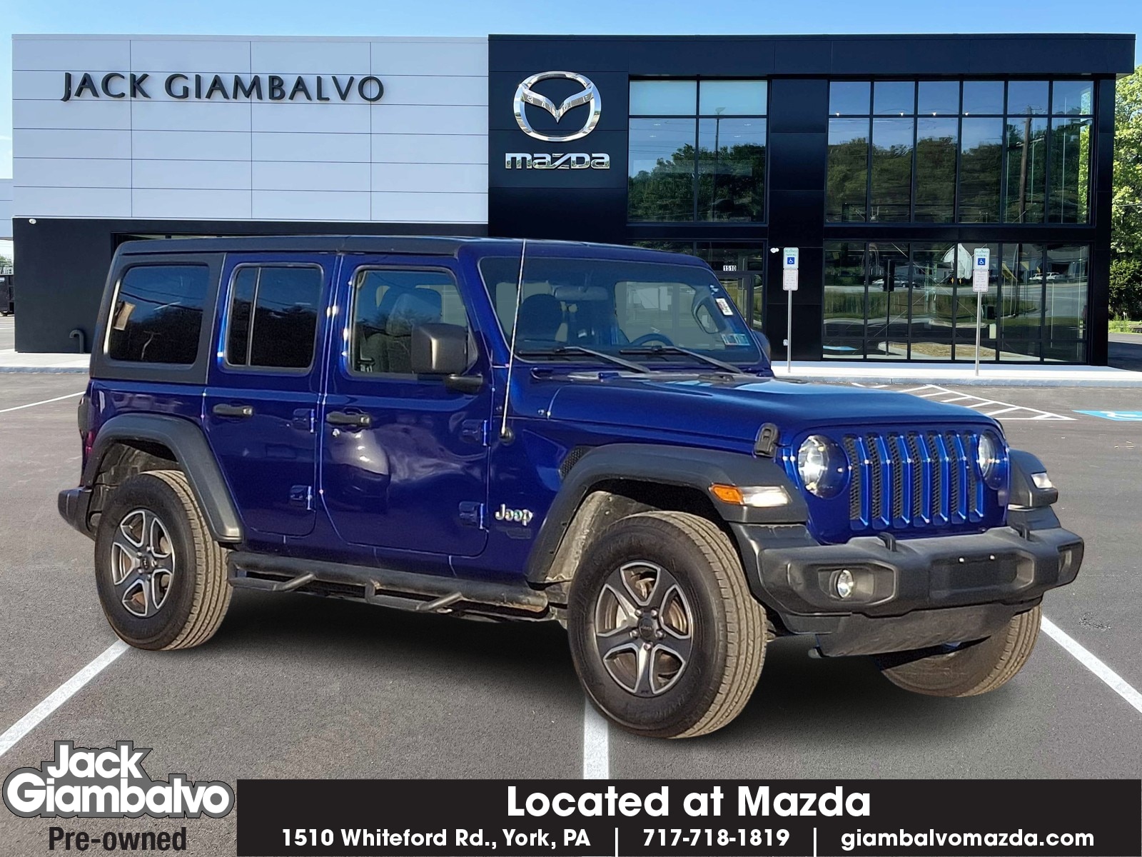 2018 Jeep All-New Wrangler Unlimited Sport S