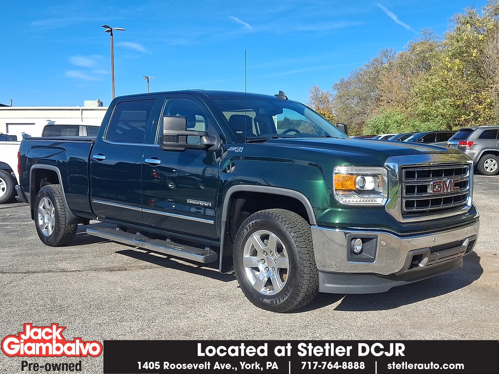 Used 2015 GMC Sierra 1500 SLT Crew Cab