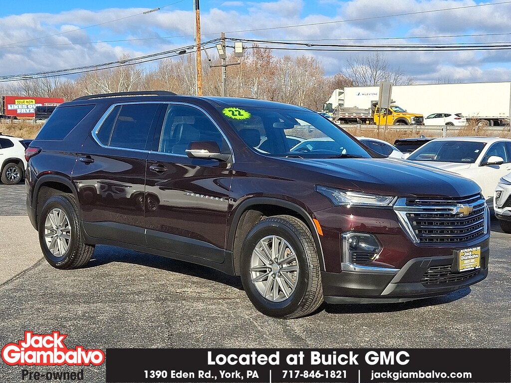 Used 2022 Chevrolet Traverse AWD LT Leather Sport Utility