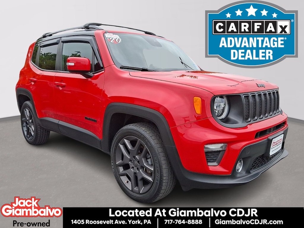 Certified 2020 Jeep Renegade High Altitude 4x4 Sport Utility