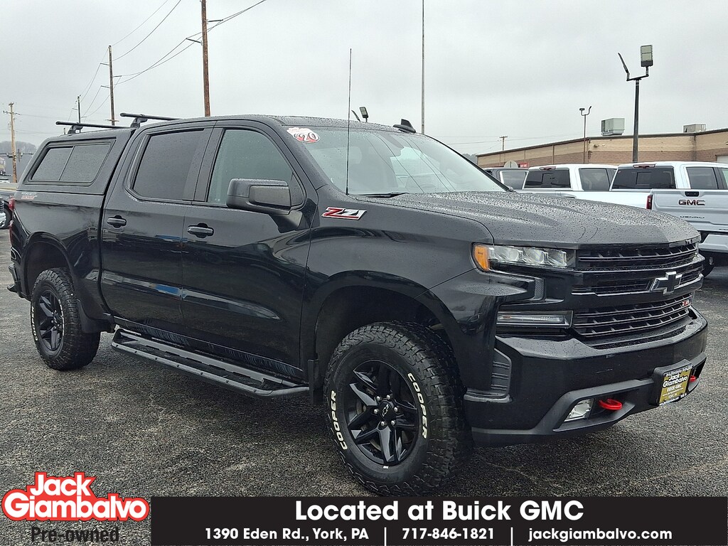 Used 2020 Chevrolet Silverado 1500 4WD Crew Cab Short Bed LT Trail Boss Crew Cab
