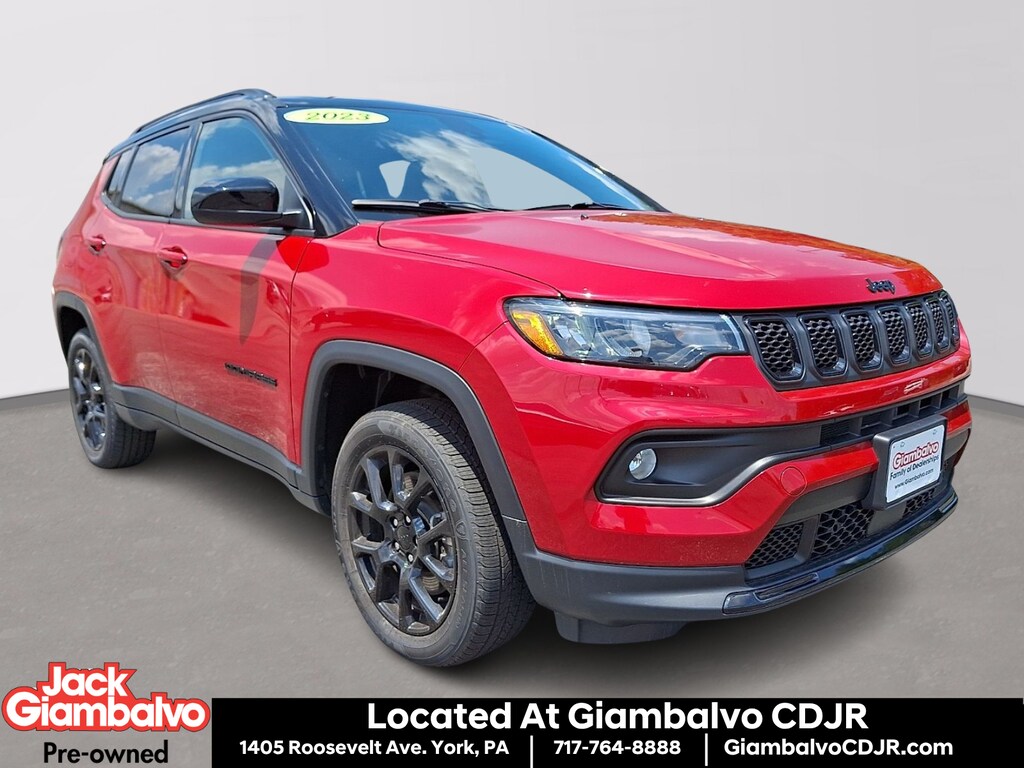 Certified 2023 Jeep Compass Altitude 4x4 Sport Utility