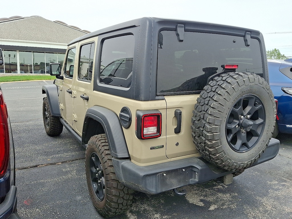 Used 2022 Jeep Wrangler Unlimited Willys Sport 4x4 Sport Utility