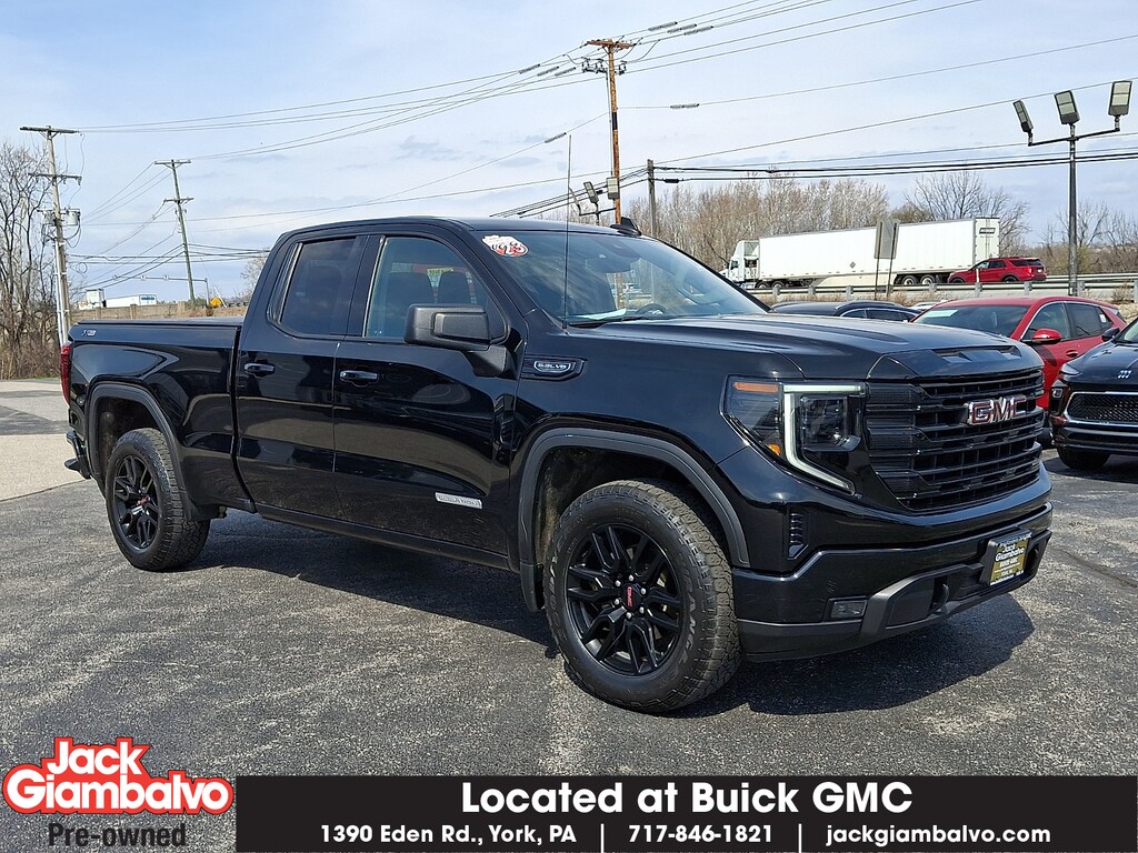 Used 2023 GMC Sierra 1500 4WD Double Cab Standard Box Elevation With 3SB Double Cab