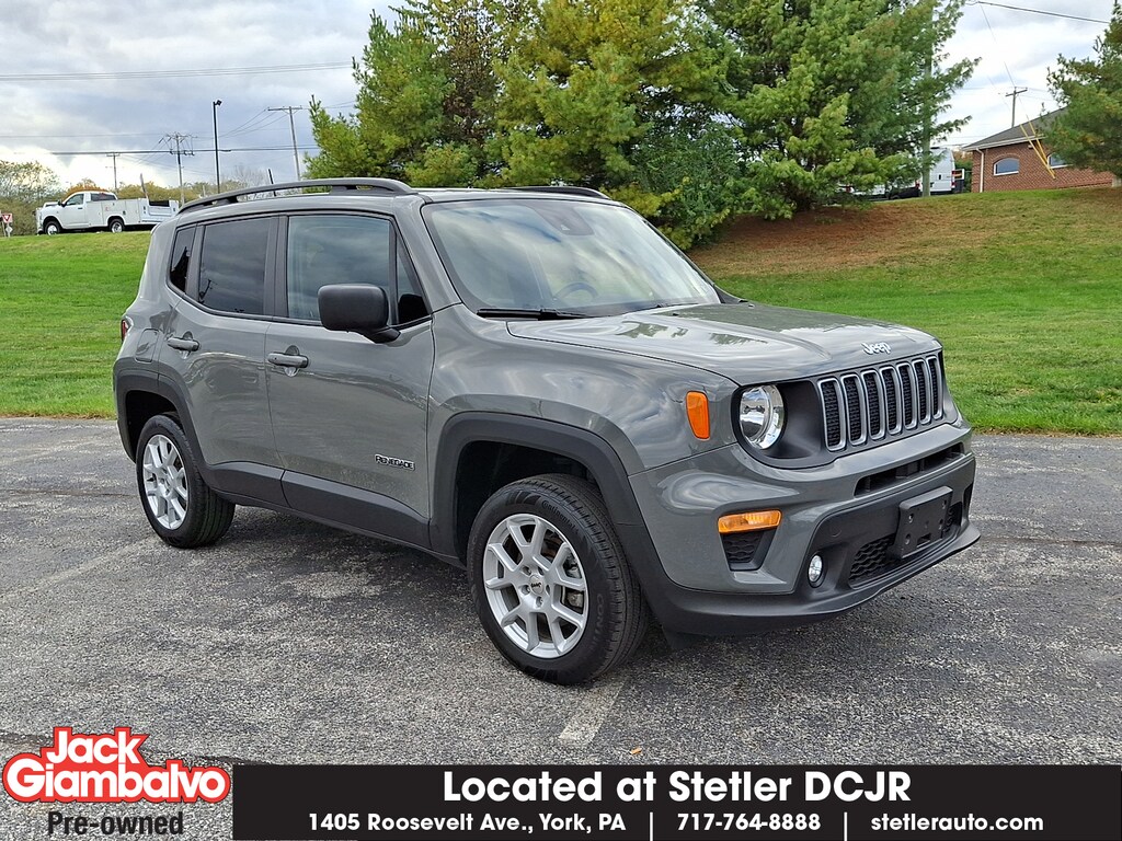 Certified 2022 Jeep Renegade Latitude 4x4 Sport Utility