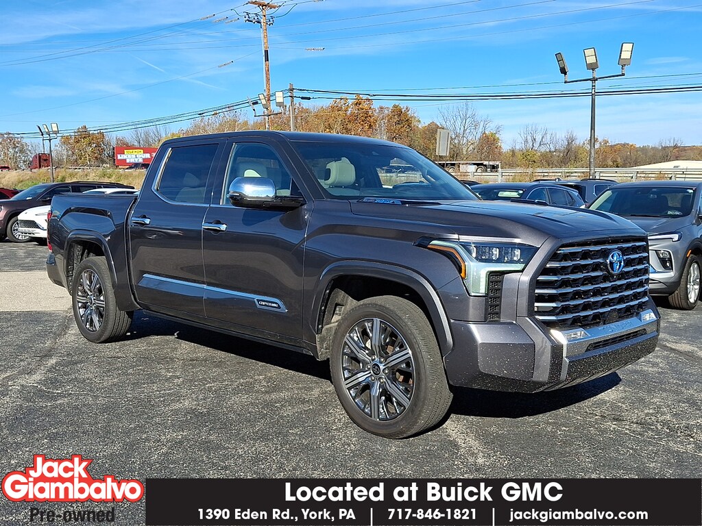Used 2023 Toyota Tundra Hybrid Capstone Crew Cab