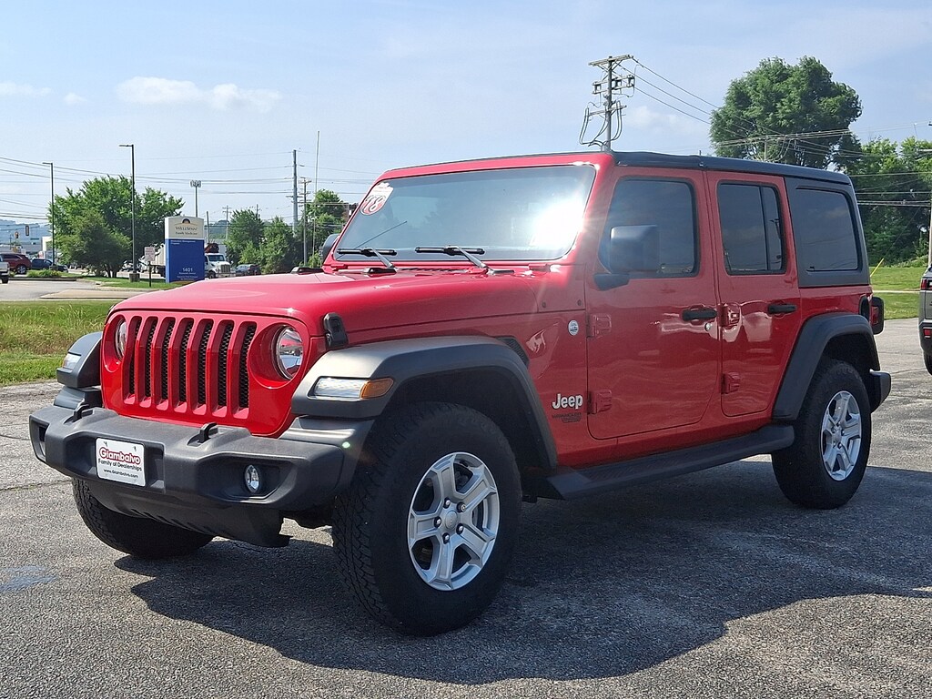 Used 2018 Jeep Wrangler Unlimited Sport S 4x4 Sport Utility