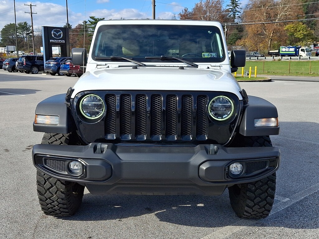 Used 2021 Jeep Wrangler Unlimited Willys 4x4 Sport Utility