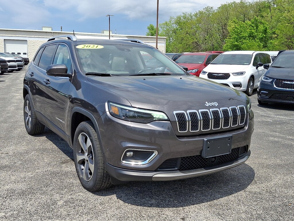 Certified 2021 Jeep Cherokee Limited 4x4 Sport Utility