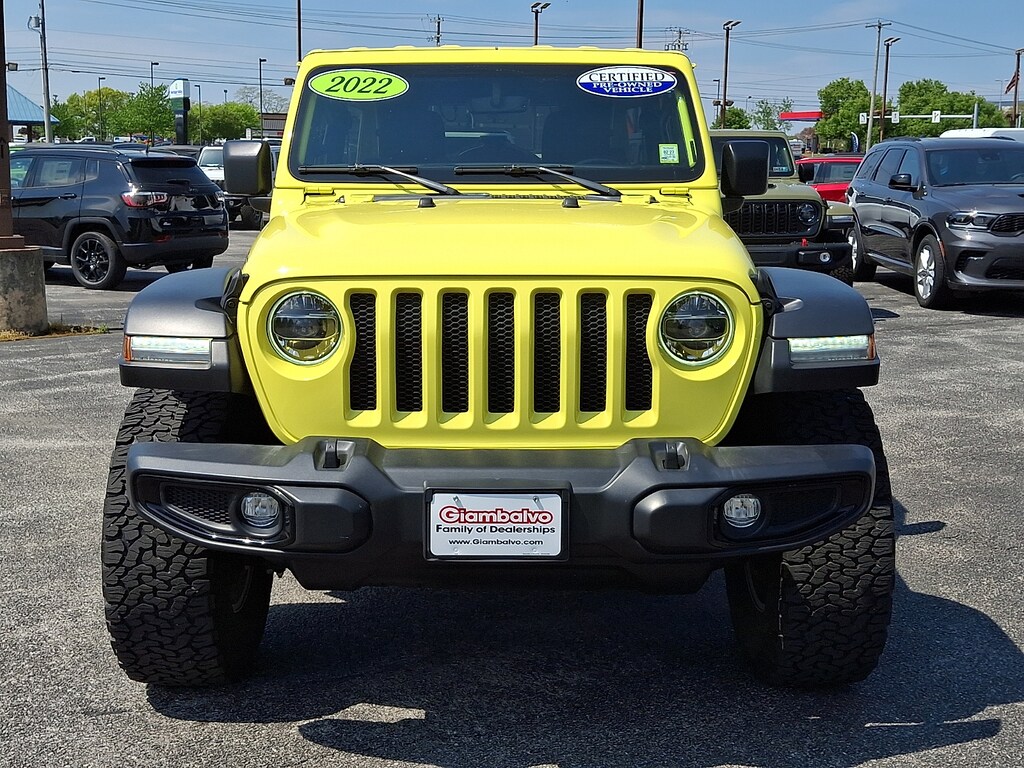 Certified 2022 Jeep Wrangler Unlimited High Tide 4x4 Sport Utility