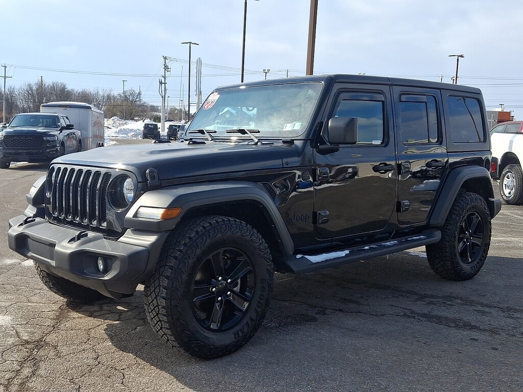 Certified 2022 Jeep Wrangler Unlimited Sport Altitude 4x4 Sport Utility