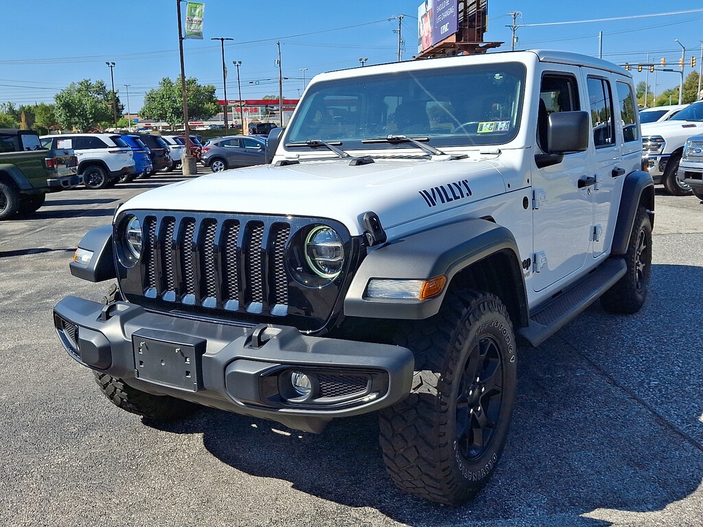 Certified 2021 Jeep Wrangler Unlimited Willys 4x4 Sport Utility