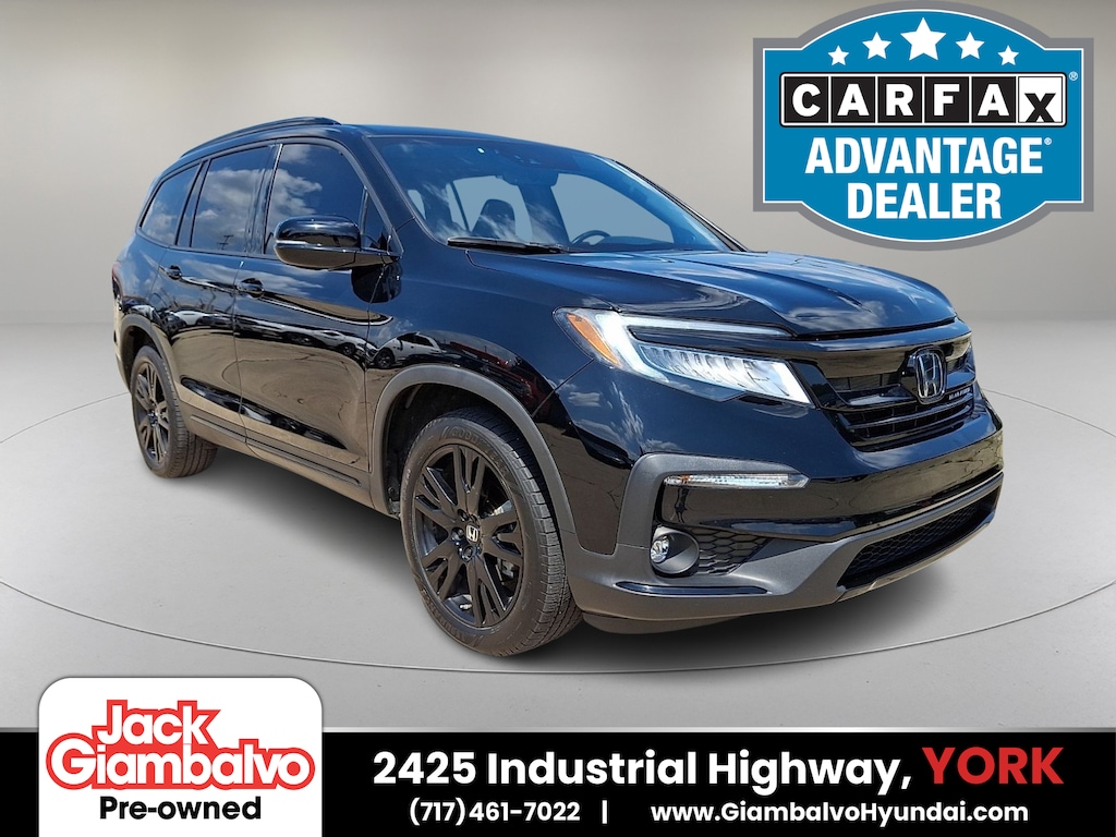 Used 2022 Honda Pilot AWD Black Edition Sport Utility