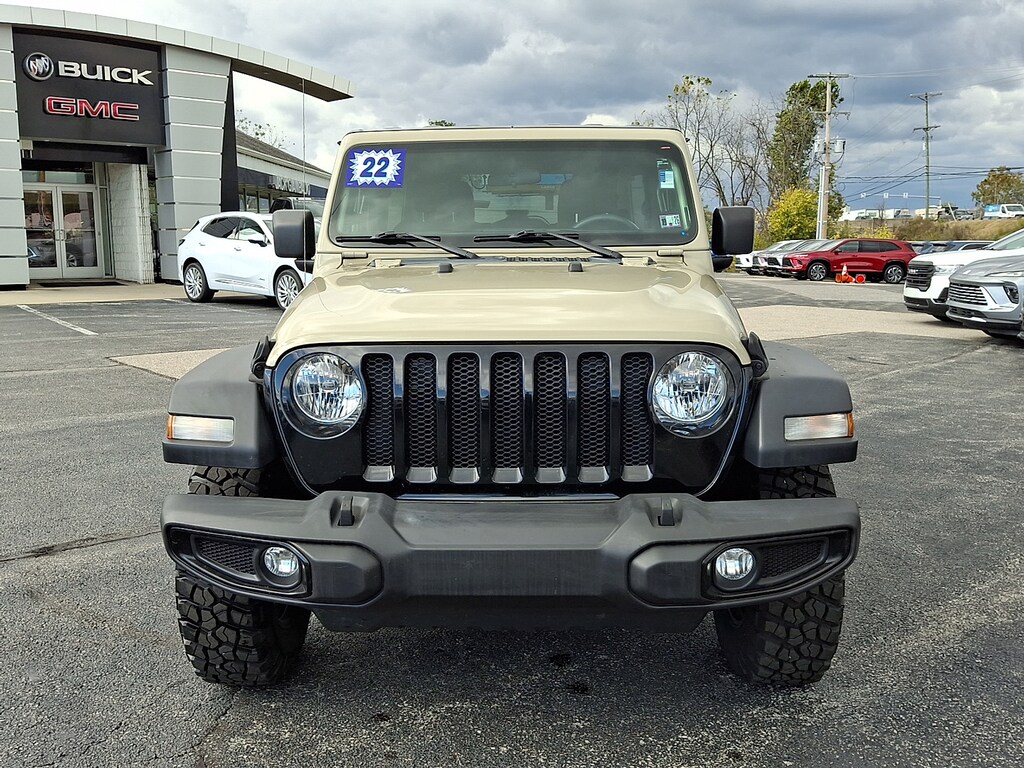 Used 2022 Jeep Wrangler Unlimited Willys Sport 4x4 Sport Utility