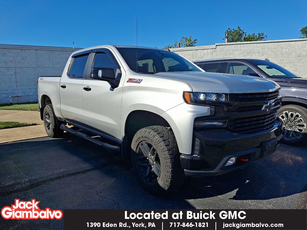 Certified 2021 Chevrolet Silverado 1500 4WD Crew Cab Short Bed LT Trail Boss Crew Cab