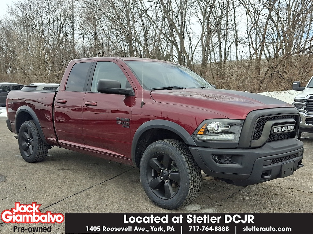 Certified 2019 Ram 1500 Classic Warlock Quad Cab 4x4 64 Box Quad Cab