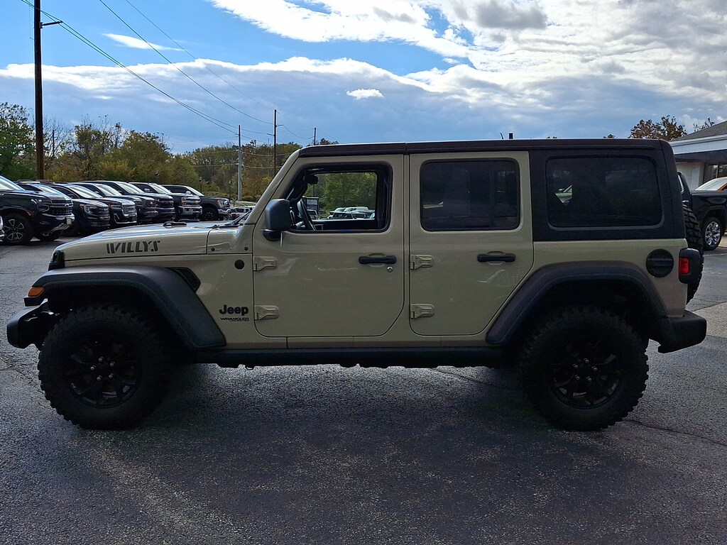 Used 2022 Jeep Wrangler Unlimited Willys Sport 4x4 Sport Utility