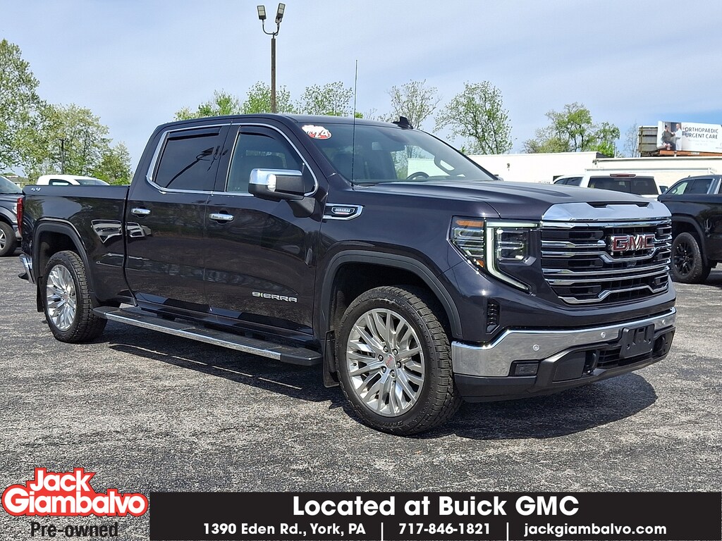 Used 2024 GMC Sierra 1500 4WD Crew Cab Standard Box SLT Crew Cab