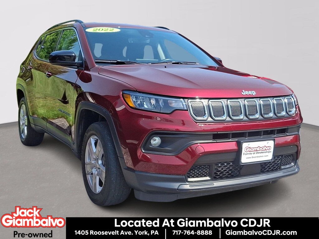 Certified 2022 Jeep Compass Latitude 4x4 Sport Utility