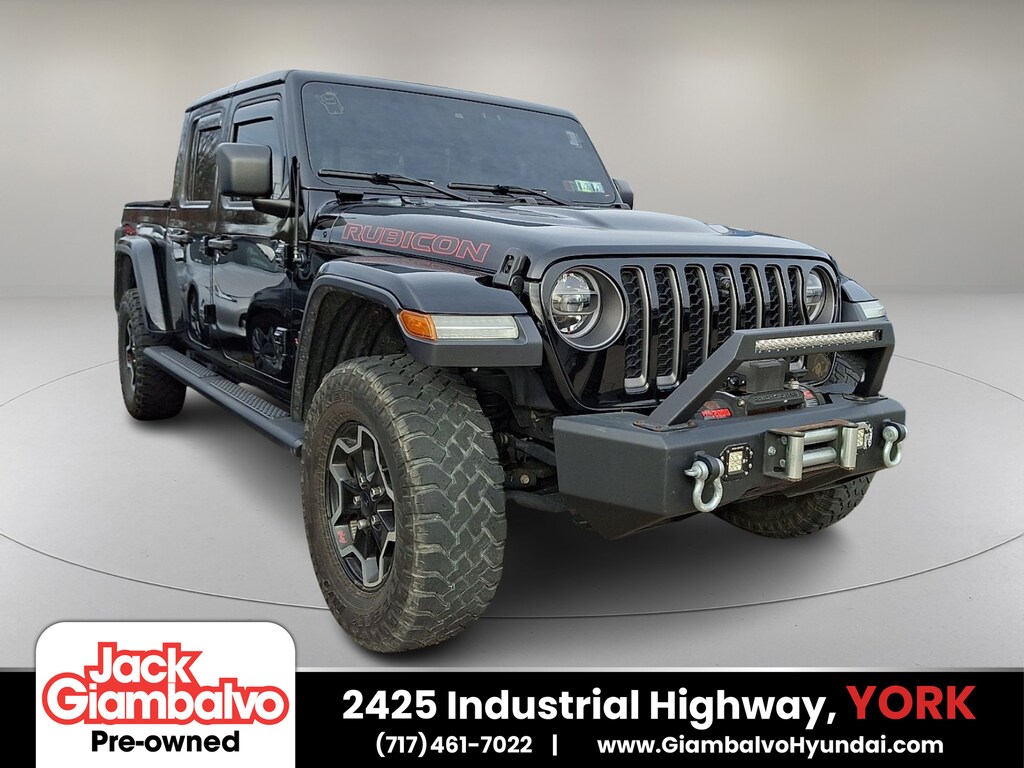 Used 2020 Jeep Gladiator Rubicon 4X4 Crew Cab