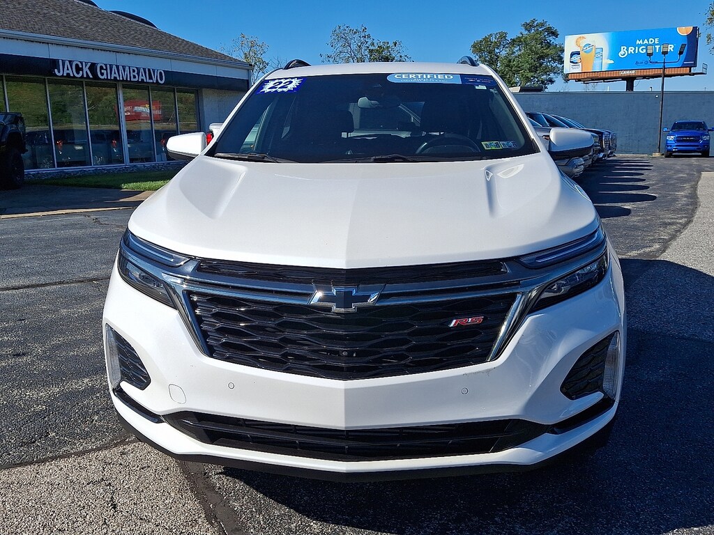 Certified 2022 Chevrolet Equinox AWD RS Sport Utility