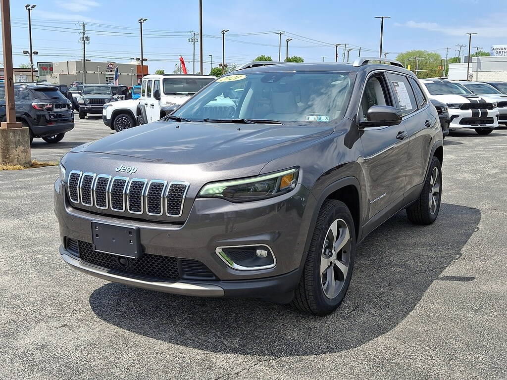 Certified 2021 Jeep Cherokee Limited 4x4 Sport Utility