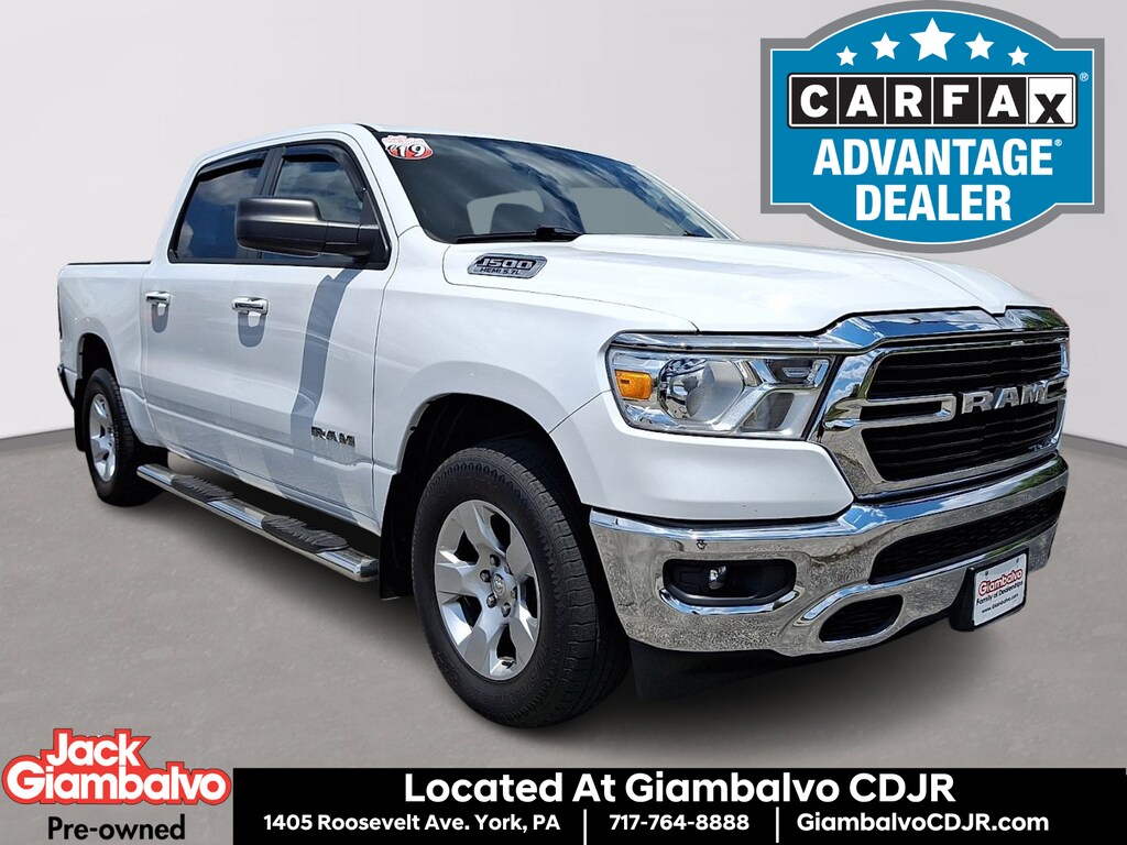 Used 2019 Ram 1500 Big Horn/Lone Star Crew Cab 4x4 57 Box Crew Cab