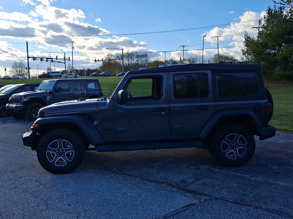Certified 2022 Jeep Wrangler Unlimited Sport S 4x4 Sport Utility