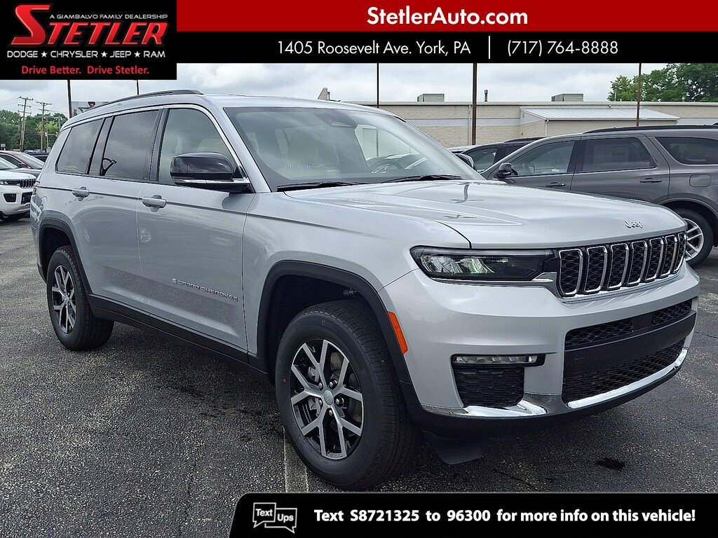 Certified 2025 Jeep Grand Cherokee L Limited 4x4 Sport Utility