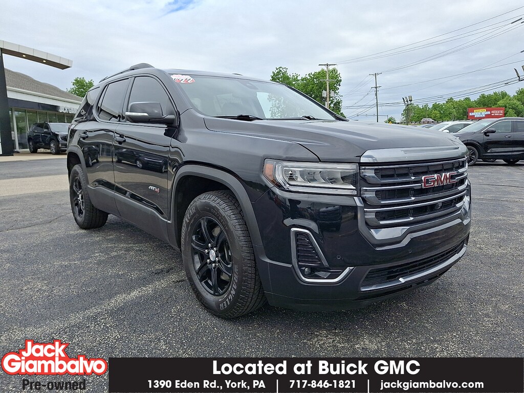 Certified 2022 GMC Acadia AWD AT4 Sport Utility