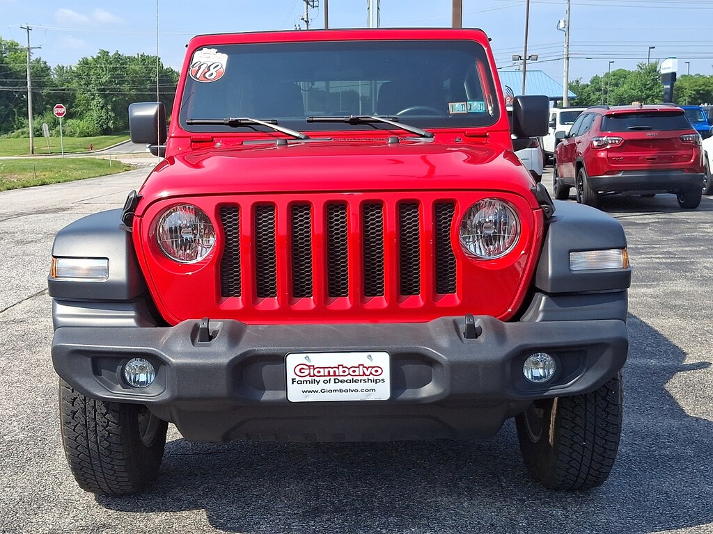 Used 2018 Jeep Wrangler Unlimited Sport S 4x4 Sport Utility