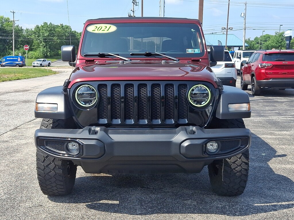 Certified 2021 Jeep Wrangler Unlimited Willys 4x4 Sport Utility