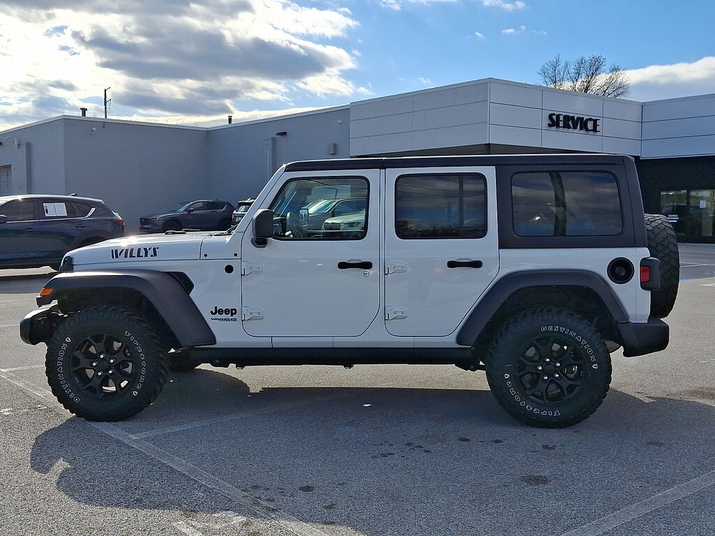 Used 2021 Jeep Wrangler Unlimited Willys 4x4 Sport Utility