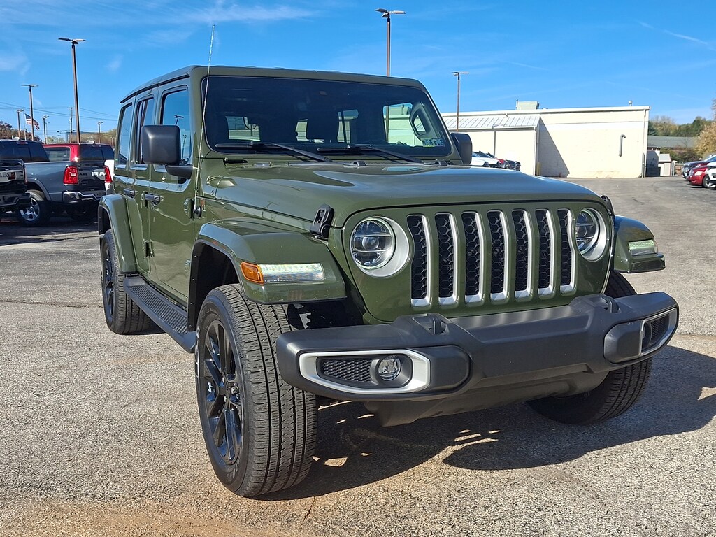 Certified 2021 Jeep Wrangler 4xe Unlimited Sahara 4x4 Sport Utility