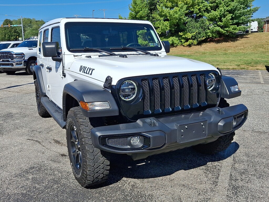 Certified 2021 Jeep Wrangler Unlimited Willys 4x4 Sport Utility