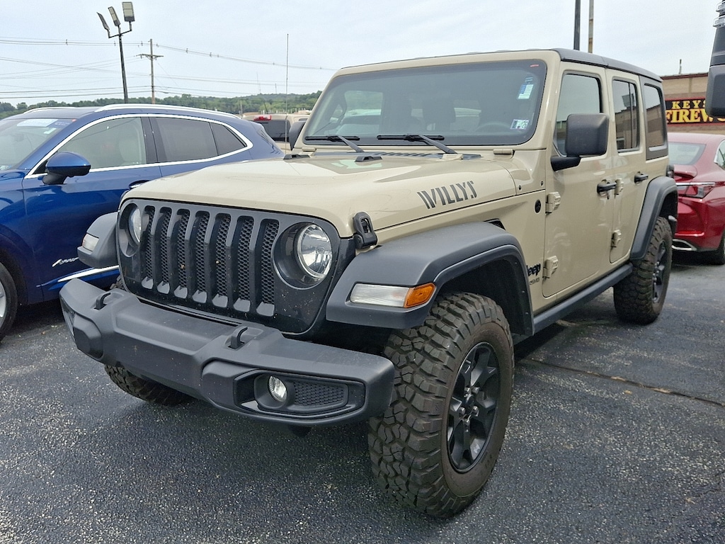 Used 2022 Jeep Wrangler Unlimited Willys Sport 4x4 Sport Utility