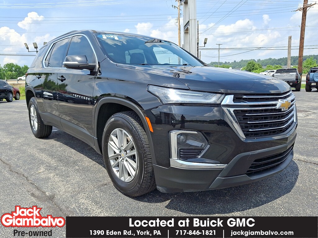 Certified 2022 Chevrolet Traverse AWD LT Cloth Sport Utility