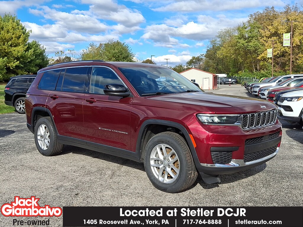 Certified 2021 Jeep Grand Cherokee L Laredo 4x4 Sport Utility