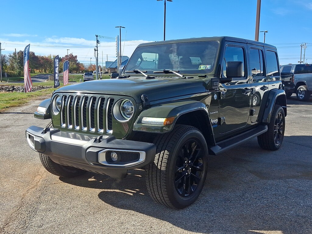 Certified 2021 Jeep Wrangler 4xe Unlimited Sahara 4x4 Sport Utility