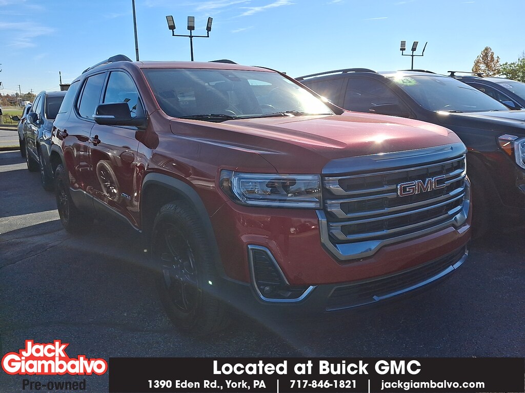 Used 2021 GMC Acadia AWD AT4 Sport Utility