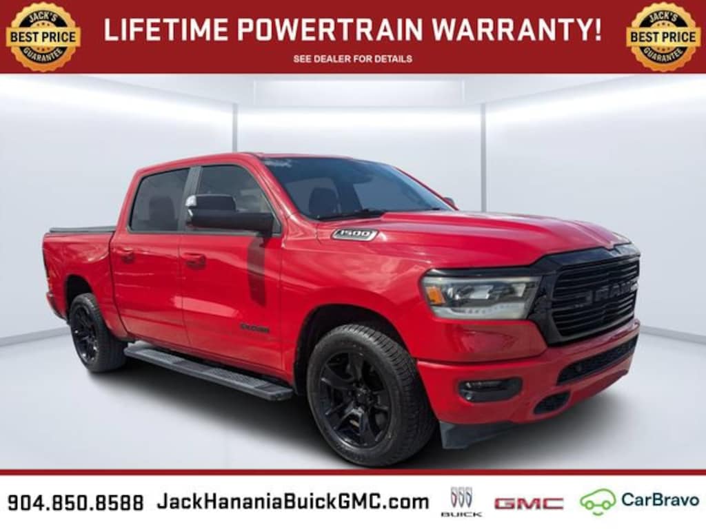 Used 2020 Ram 1500 Big Horn Crew Cab 4x2 57 Box Truck