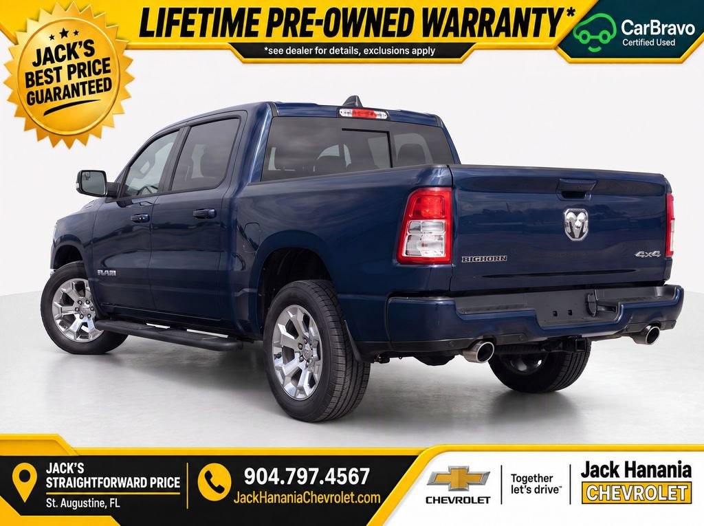 Used 2022 Ram 1500 Big Horn Crew Cab 4x4 57 Box Truck