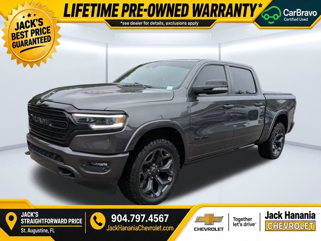 Used 2021 Ram 1500 Limited Crew Cab 4x4 57 Box Truck