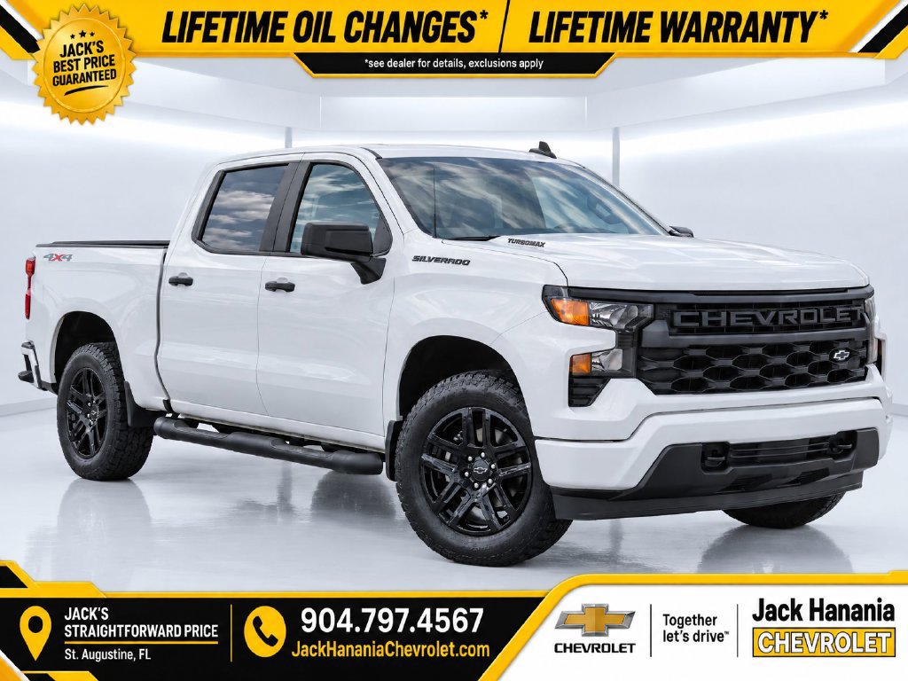 New 2026 Chevrolet Silverado 1500 Custom Truck
