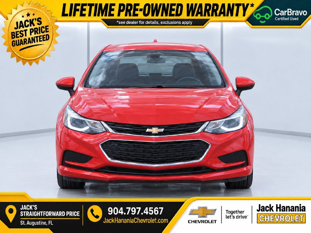 Used 2017 Chevrolet Cruze LT with VIN 1G1BE5SM3H7229372 for sale in St. Augustine, FL