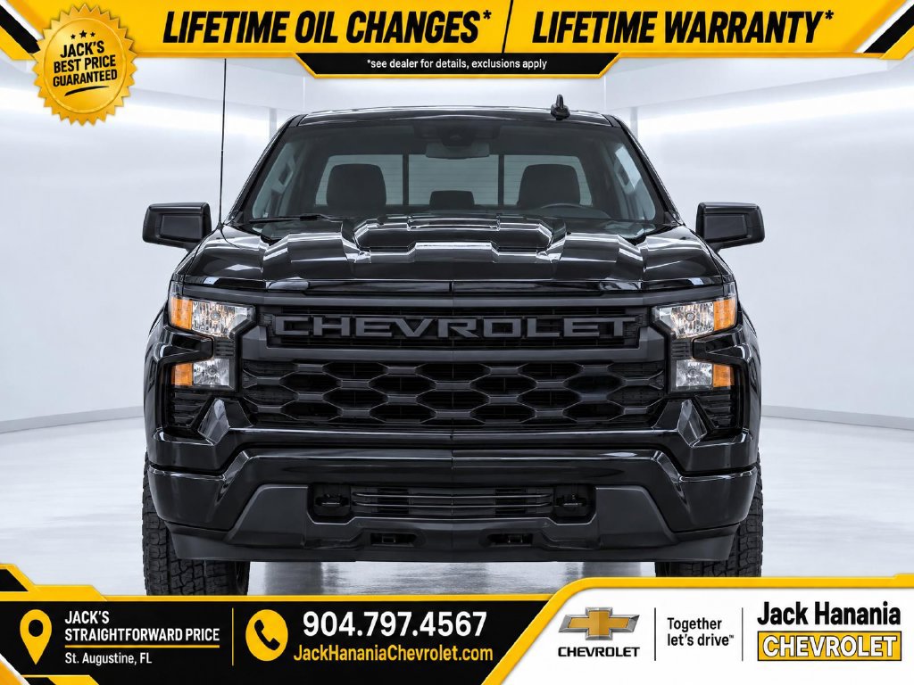 New 2026 Chevrolet Silverado 1500 Custom Trail Boss Truck