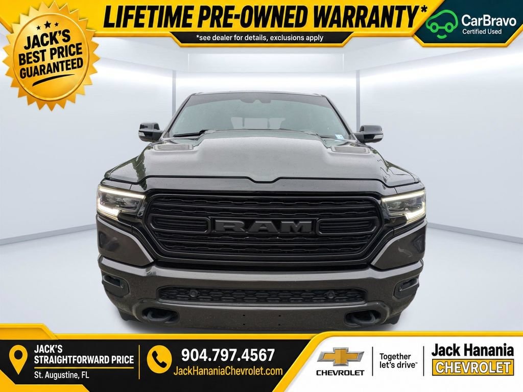 Used 2021 Ram 1500 Limited Crew Cab 4x4 57 Box Truck