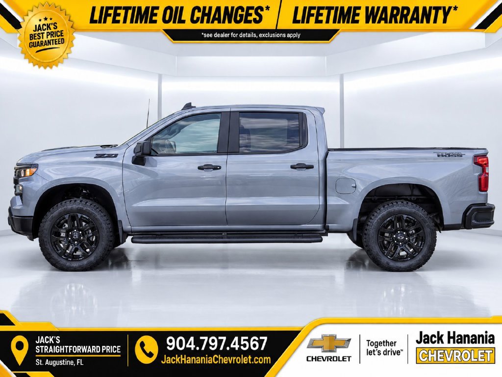 New 2026 Chevrolet Silverado 1500 Custom Trail Boss Truck