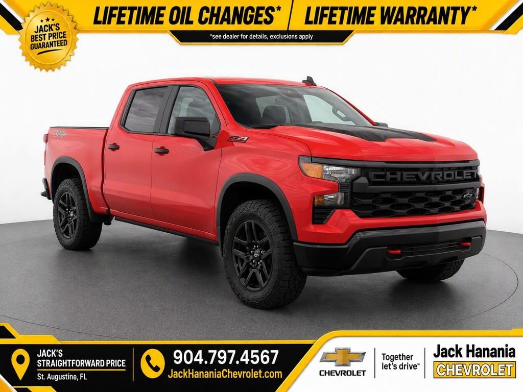 New 2026 Chevrolet Silverado 1500 Custom Trail Boss Truck