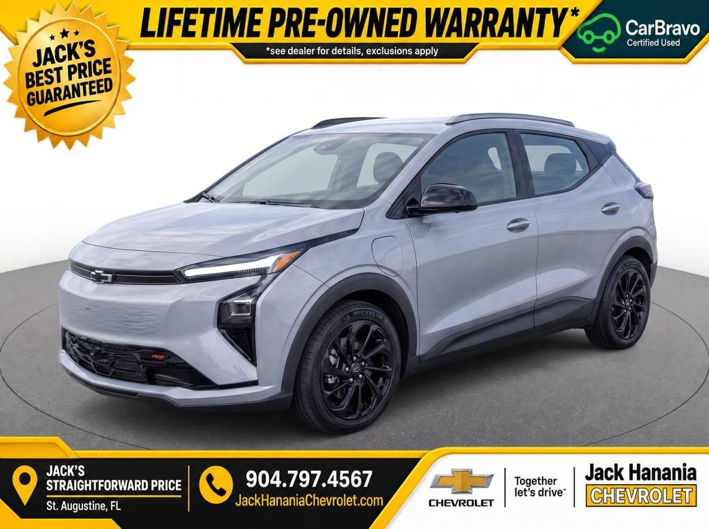 Used 2027 Chevrolet Bolt RS with VIN 1G1FZ6EVXVF103009 for sale in St. Augustine, FL